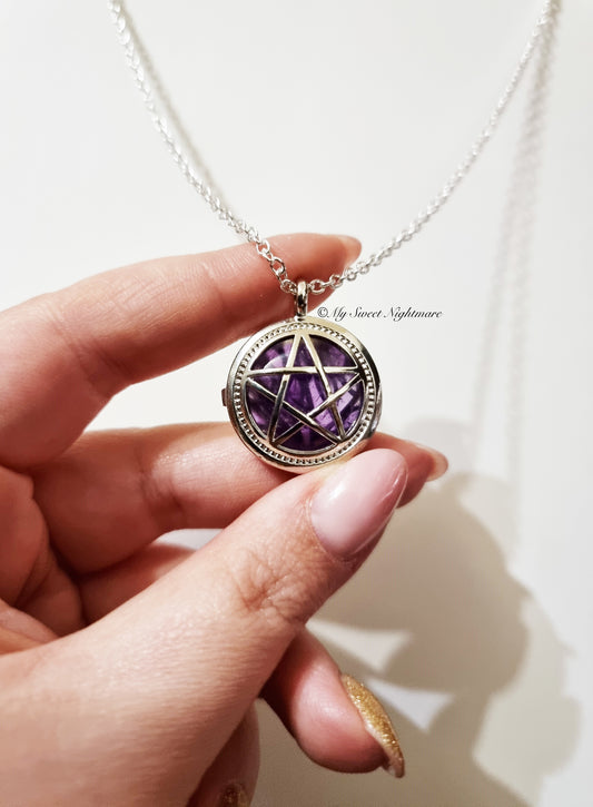 Pendant with Pentacle and Amethyst