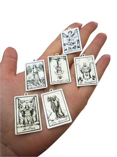 Necklace with Tarot cards, Major Arcana